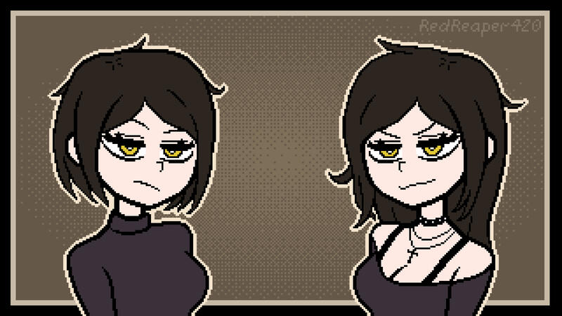 The Coffin of Amy and Lily